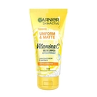 Gel de Limpeza Facial Antibacteriano Uniform & Matte Garnier 150g