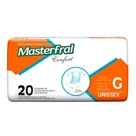Fralda Geriátrica Confort Masterfral G 20 Unidades