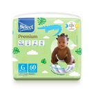 Fralda Infantil Premium Hiper G Select 60 Unidades
