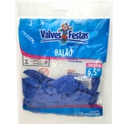 Balão Liso Azul Valves 6.5