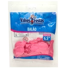 Balão Liso Rosa Valves 6.5