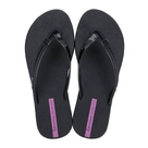 Chinelo Diversa Preto/Lilás Ipanema 36