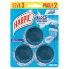 Detergente Sanitário Bloco para Caixa Acoplada Acqua Marine Harpic 3 Unidades