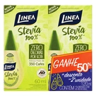 Adoçante Líquido Stevia Linea 60ml 2 Unidades