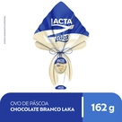 Ovo de Páscoa Branco Laka Lacta 162g