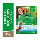 Petisco para Cães Adultos Raças Minis e Pequenas Saúde Oral Purina Dog Chow 45g