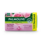 Sabonete em Barra Palmolive Naturals Nutrição Cremosa Leite e pétalas de rosa 150g