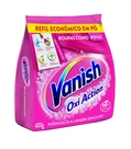 Tira Manchas em Pó Vanish Multi Power Oxi Action 400g Refil Econômico para roupas coloridas
