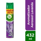 Aromatizador Bom Ar Aerosol Lavanda 432ml Oferta