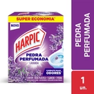 Limpador e Aromatizador Sanitário Pedra Perfumada Aroma Plus Lavanda Harpic 25g