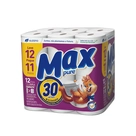 Papel Higiênico Max Pure Folha Dupla Leve 12 Pague 11 30M