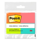 Bloco de Notas com Adesivo Post-it 50mm x 38mm 4 Unidades 200 Folhas