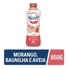 Iogurte Nesfit Morango, Baunilha e Aveia 850g