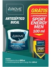 Enxaguante Bucal 500ml + Desodorante Aerosol Men 100ml Above