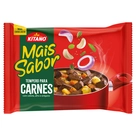 Tempero Pó para Carnes Kitano Mais Sabor Pacote 60g 12 Unidades