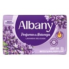 Sabonete Barra Lavanda Delicada Perfumes da Natureza Envoltório Albany 85g