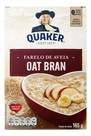 Farelo de aveia Oat Bran Quaker 165 g nutritivo e saboroso