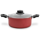 Feira de Panelas Brinox Ruby Antiaderente Vermelho