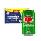 Kit Pipoca para Micro-Ondas Yoki com Guaraná Antarctica 350ml