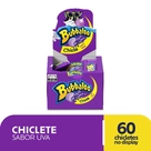 Chiclete Bubbaloo Uva 5g - Caixa com 60 unidades