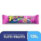Biscoito recheado Trakinas tutti-frutti 126g