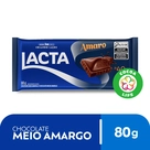 Chocolate Lacta Amaro 40% Cacau Barra 80g