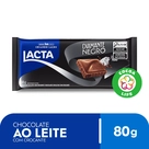 Chocolate Lacta ao leite Diamante Negro 80g